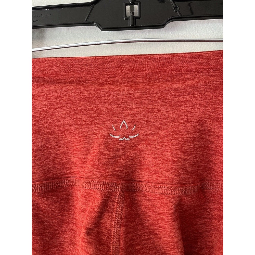 Beyond Yoga Rustic Orange Walk And Talk Cropped High Waisted Leggings Size Small - Picture 4 of 6